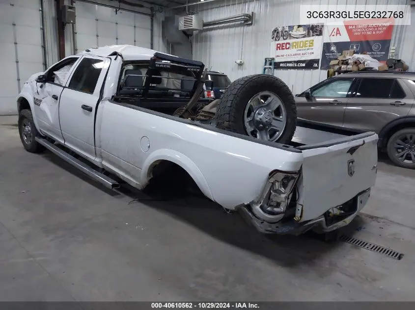 2014 Ram 3500 Tradesman VIN: 3C63R3GL5EG232768 Lot: 40610562