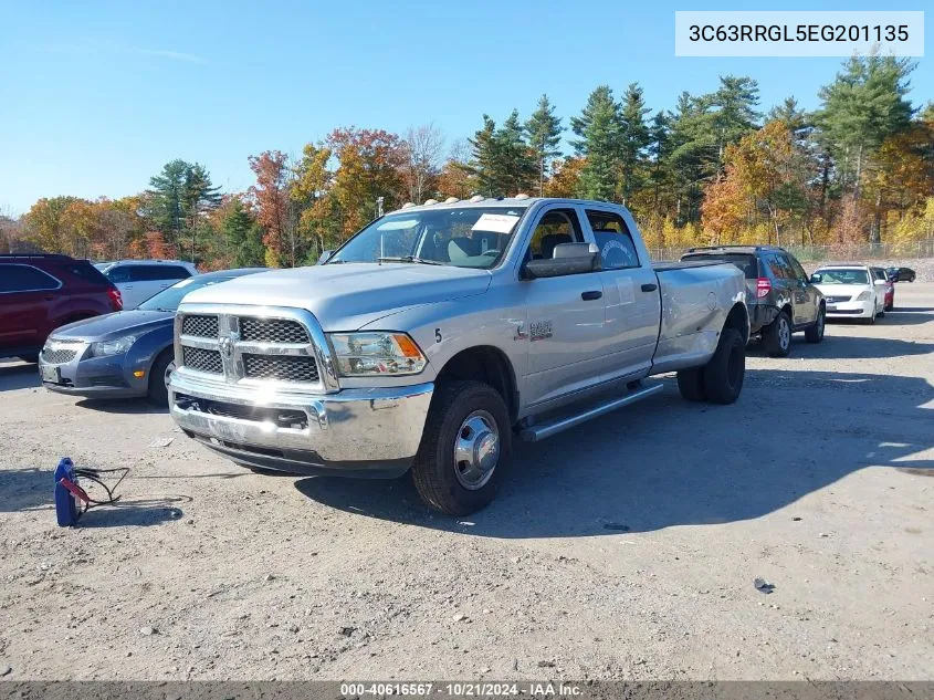 2014 Ram 3500 Tradesman VIN: 3C63RRGL5EG201135 Lot: 40616567