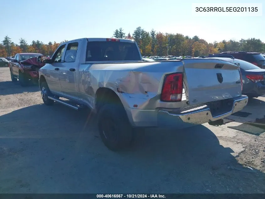 3C63RRGL5EG201135 2014 Ram 3500 Tradesman