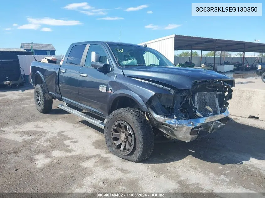 2014 Ram 3500 Longhorn VIN: 3C63R3KL9EG130350 Lot: 40748402