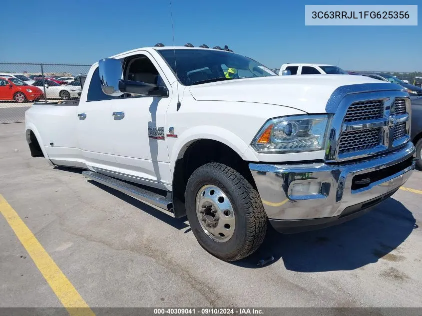 2015 Ram 3500 Laramie VIN: 3C63RRJL1FG625356 Lot: 40309041