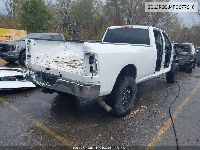 2015 Ram 3500 Tradesman VIN: 3C63R3GJ4FG677616 Lot: 40771336