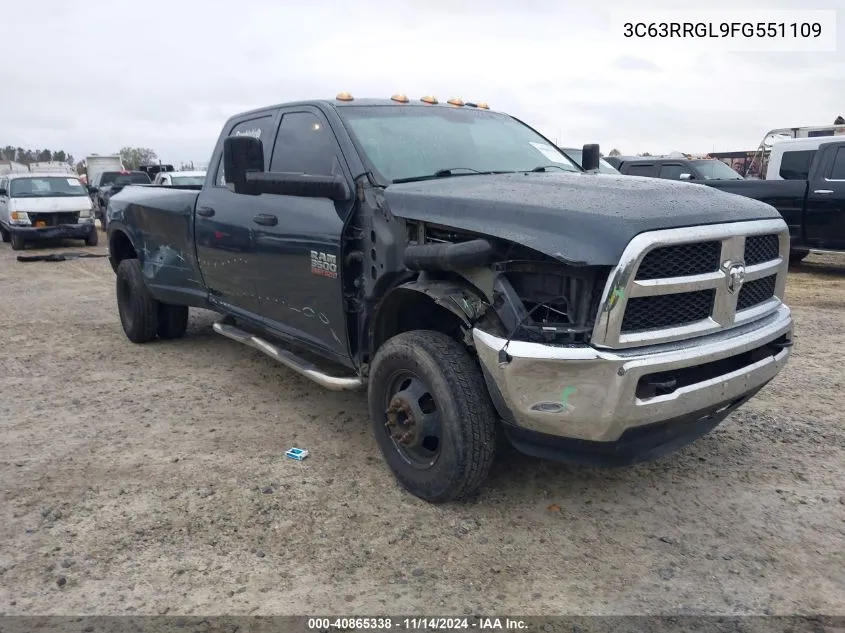 3C63RRGL9FG551109 2015 Ram 3500 Tradesman