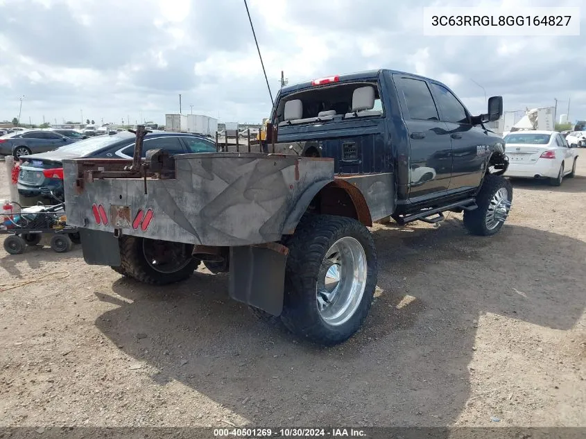 2016 Ram 3500 Tradesman VIN: 3C63RRGL8GG164827 Lot: 40501269