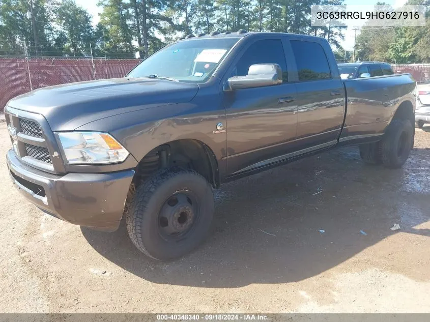 2017 Ram 3500 VIN: 3C63RRGL9HG627916 Lot: 40348340