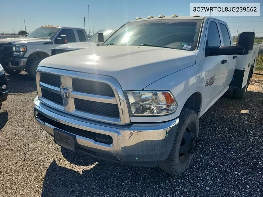 2018 Ram 3500 VIN: 3C7WRTCL8JG239562 Lot: 40667939