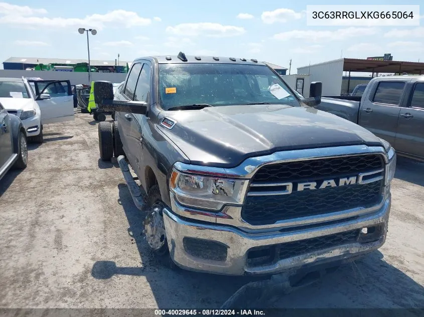 3C63RRGLXKG665064 2019 Ram 3500 Tradesman 4X4 8' Box