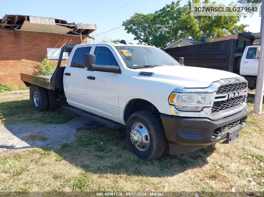 2020 Ram 3500 VIN: 3C7WRSCL3LG279643 Lot: 40381726