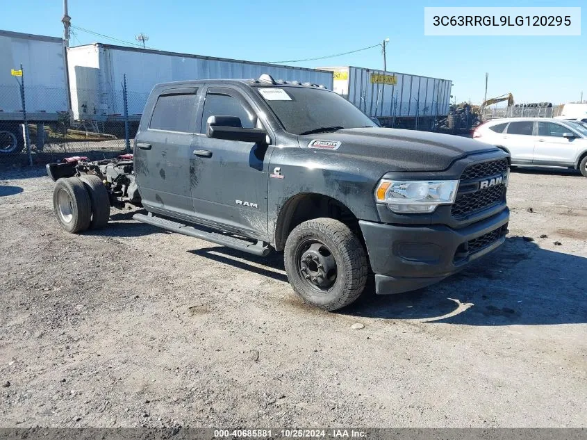 2020 Ram 3500 Tradesman 4X4 8' Box VIN: 3C63RRGL9LG120295 Lot: 40685881