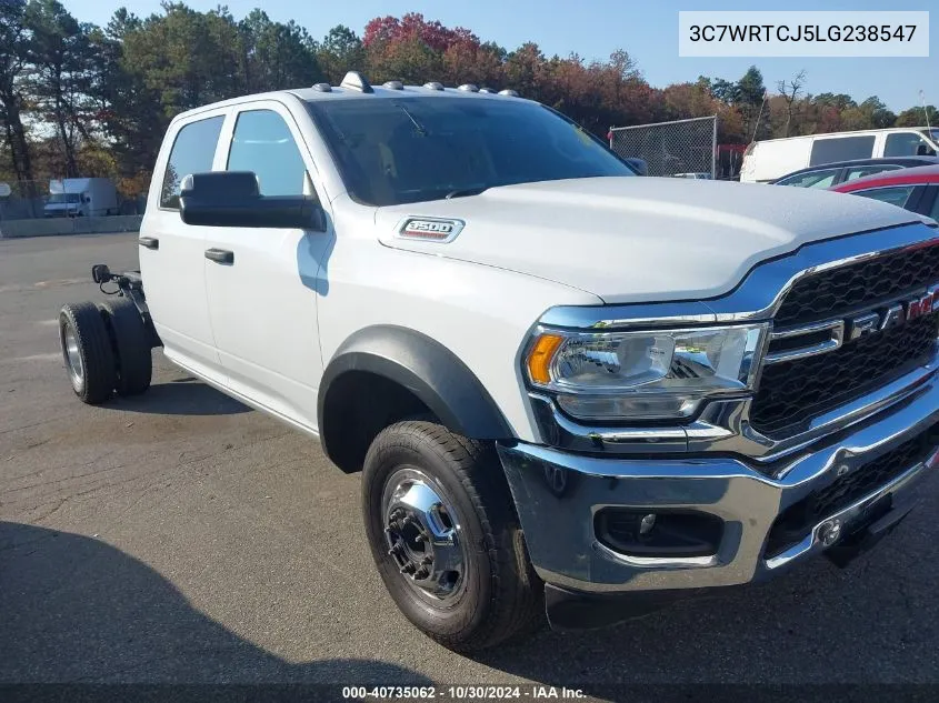 2020 Ram 3500 Chassis Tradesman/Slt/Laramie/Limited VIN: 3C7WRTCJ5LG238547 Lot: 40735062