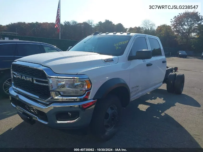 2020 Ram 3500 Chassis Tradesman/Slt/Laramie/Limited VIN: 3C7WRTCJ5LG238547 Lot: 40735062