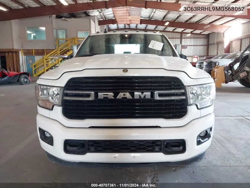 2021 Ram 3500 Big Horn 4X4 8' Box VIN: 3C63RRHL9MG568052 Lot: 40707361