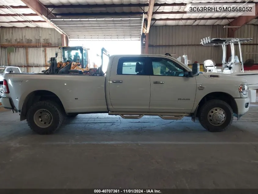 2021 Ram 3500 Big Horn 4X4 8' Box VIN: 3C63RRHL9MG568052 Lot: 40707361