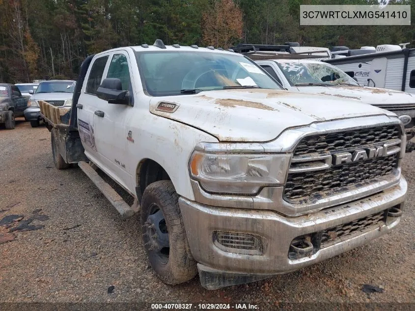 3C7WRTCLXMG541410 2021 Ram 3500 Chassis Tradesman/Slt/Laramie/Limited