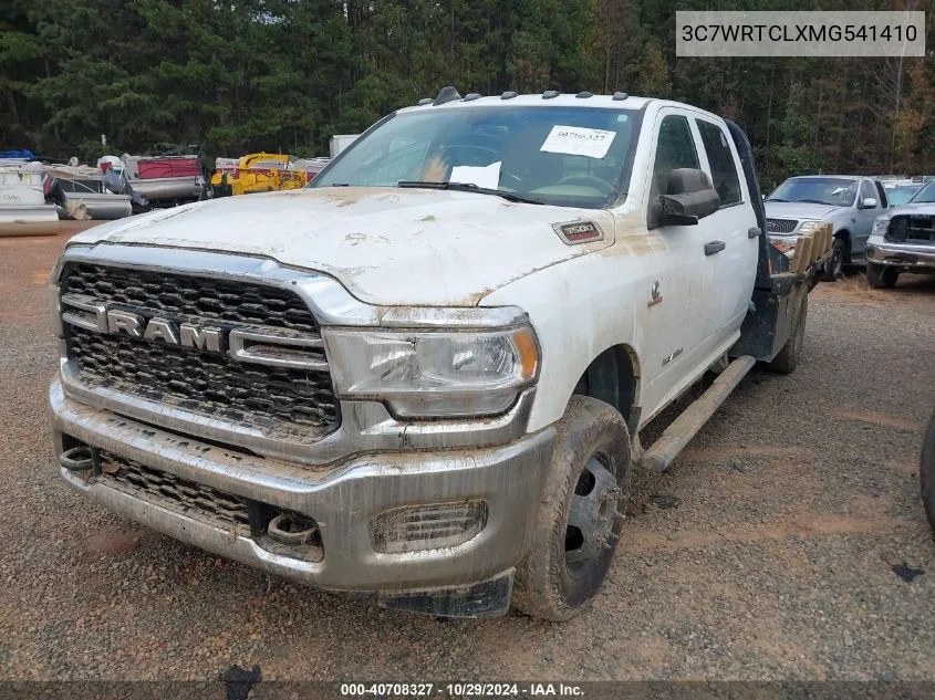 2021 Ram 3500 Chassis Tradesman/Slt/Laramie/Limited VIN: 3C7WRTCLXMG541410 Lot: 40708327