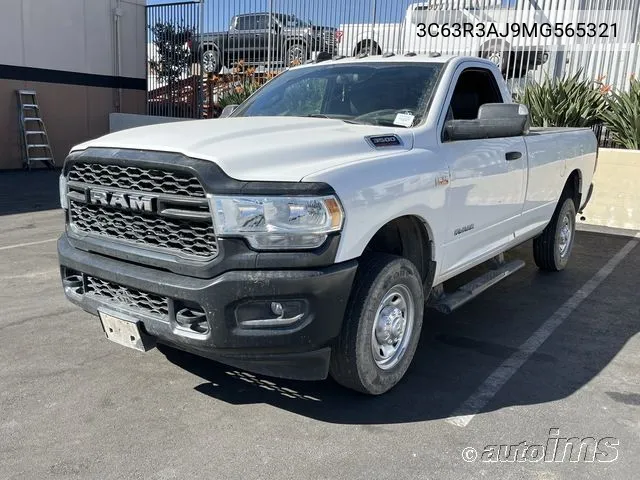 2021 Ram 3500 Tradesman 4X4 8' Box VIN: 3C63R3AJ9MG565321 Lot: 40803198