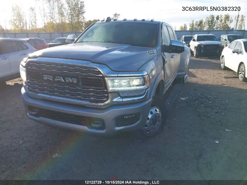 2022 Ram 3500 Limited VIN: 3C63RRPL5NG382320 Lot: 12122729