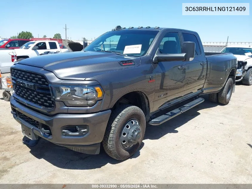 3C63RRHL1NG121409 2022 Ram 3500 Lone Star 4X4 8' Box