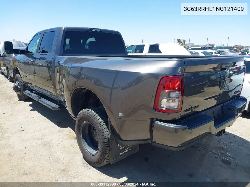 2022 Ram 3500 Lone Star 4X4 8' Box VIN: 3C63RRHL1NG121409 Lot: 39332990