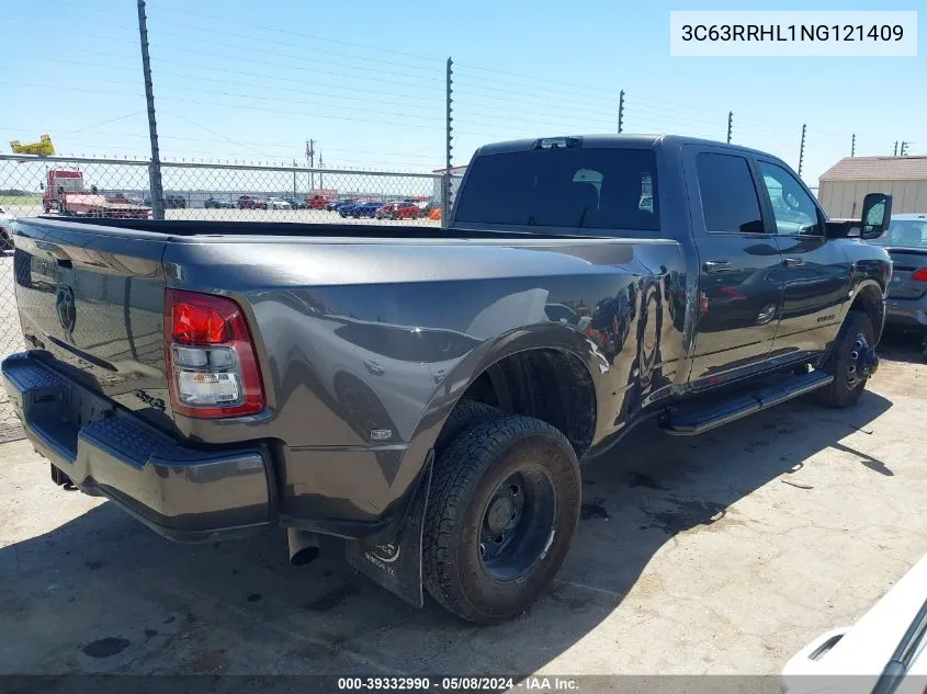 3C63RRHL1NG121409 2022 Ram 3500 Lone Star 4X4 8' Box