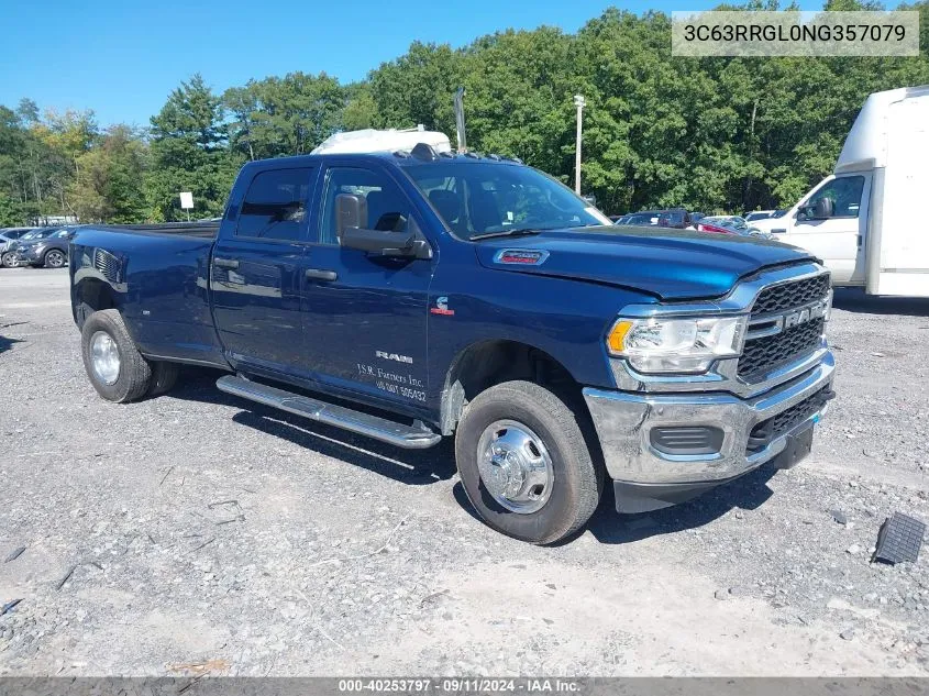 2022 Ram 3500 Tradesman VIN: 3C63RRGL0NG357079 Lot: 40253797