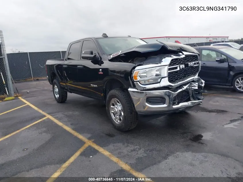 2022 Ram 3500 Tradesman 4X4 6'4 Box VIN: 3C63R3CL9NG341790 Lot: 40736645