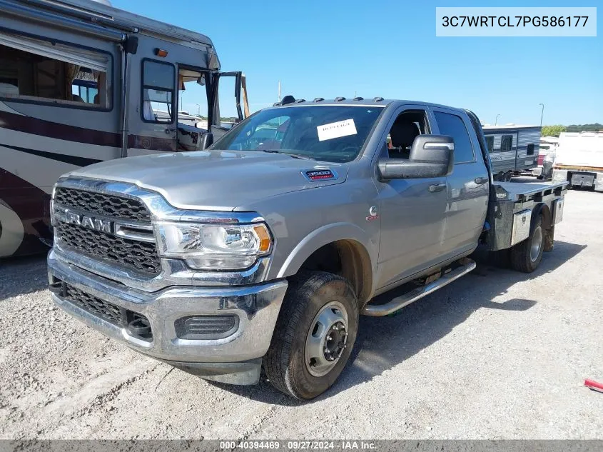 2023 Ram 3500 VIN: 3C7WRTCL7PG586177 Lot: 40394469