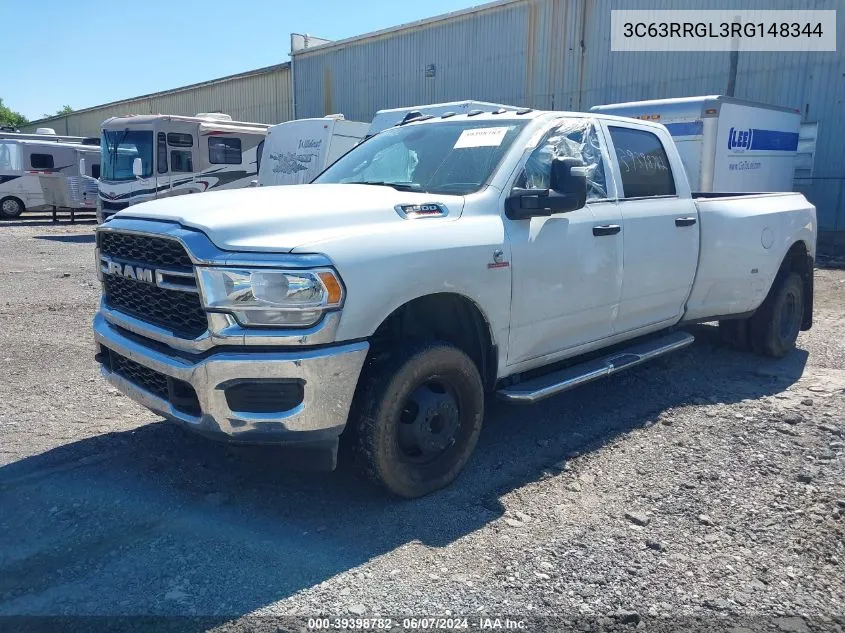 2024 Ram 3500 Tradesman 4X4 8' Box VIN: 3C63RRGL3RG148344 Lot: 39398782