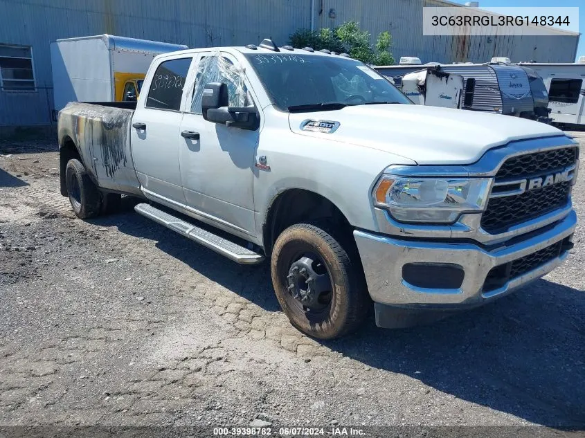 2024 Ram 3500 Tradesman 4X4 8' Box VIN: 3C63RRGL3RG148344 Lot: 39398782