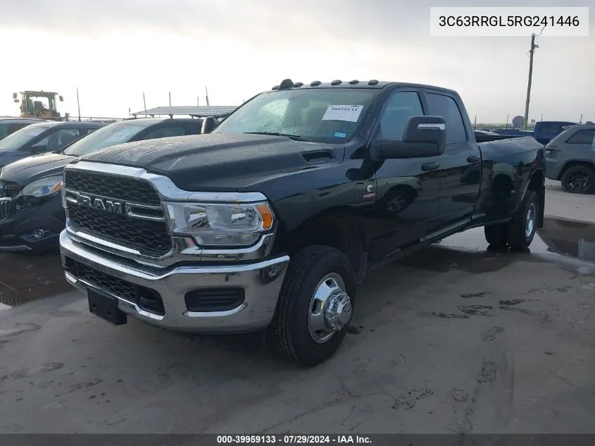 2024 Ram 3500 Tradesman 4X4 8' Box VIN: 3C63RRGL5RG241446 Lot: 39959133