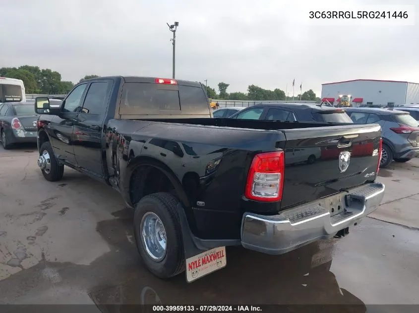 2024 Ram 3500 Tradesman 4X4 8' Box VIN: 3C63RRGL5RG241446 Lot: 39959133