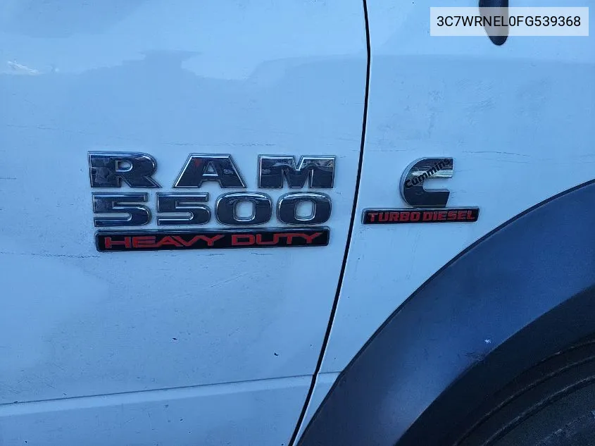 2015 Ram 5500 VIN: 3C7WRNEL0FG539368 Lot: 40820271