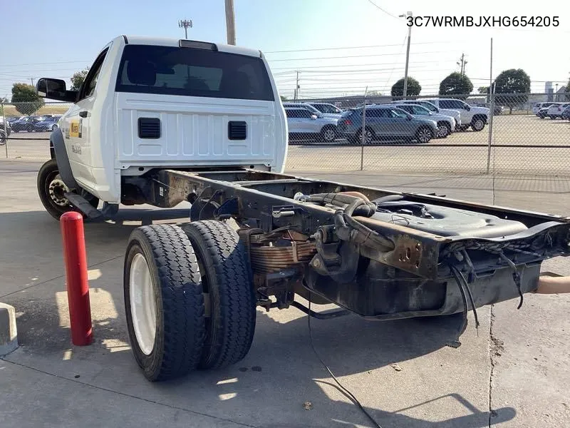 2017 Ram 5500 Chassis Tradesman/Slt VIN: 3C7WRMBJXHG654205 Lot: 40607224