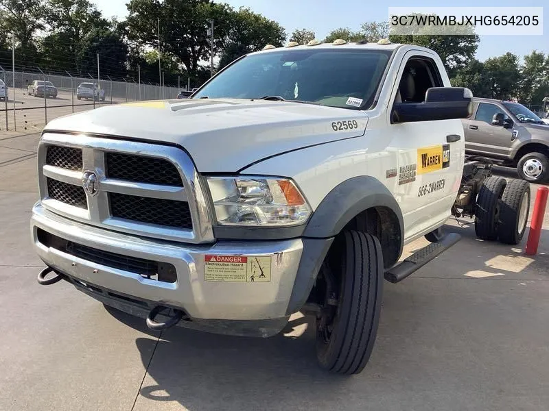 2017 Ram 5500 Chassis Tradesman/Slt VIN: 3C7WRMBJXHG654205 Lot: 40607224