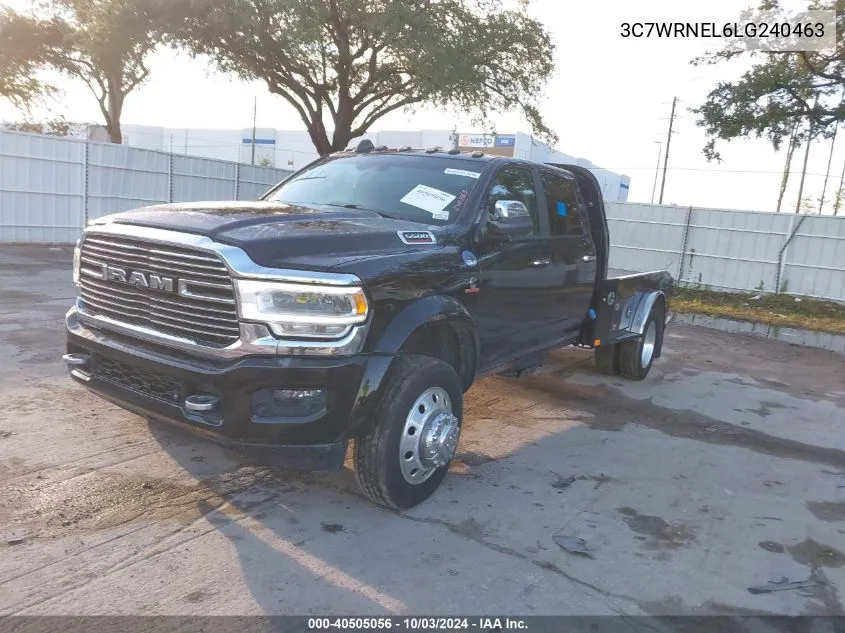 2020 Ram 5500 Chassis Tradesman/Slt/Laramie/Limited VIN: 3C7WRNEL6LG240463 Lot: 40505056