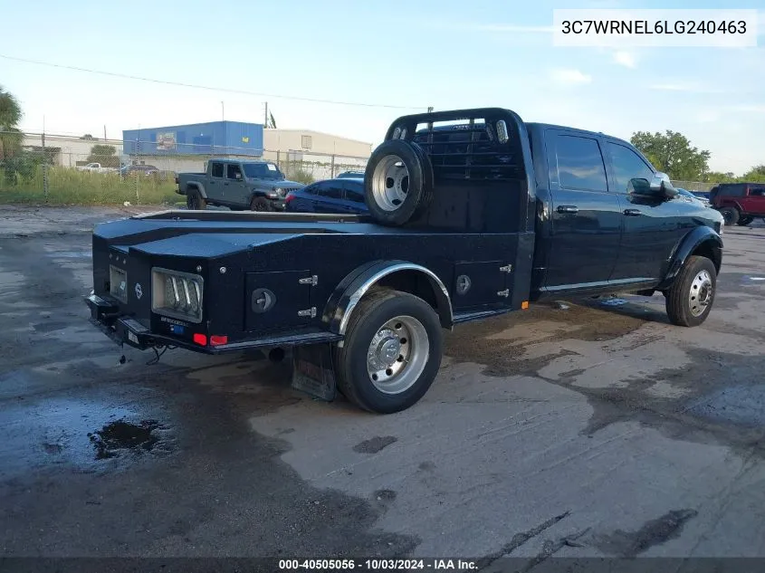 2020 Ram 5500 Chassis Tradesman/Slt/Laramie/Limited VIN: 3C7WRNEL6LG240463 Lot: 40505056