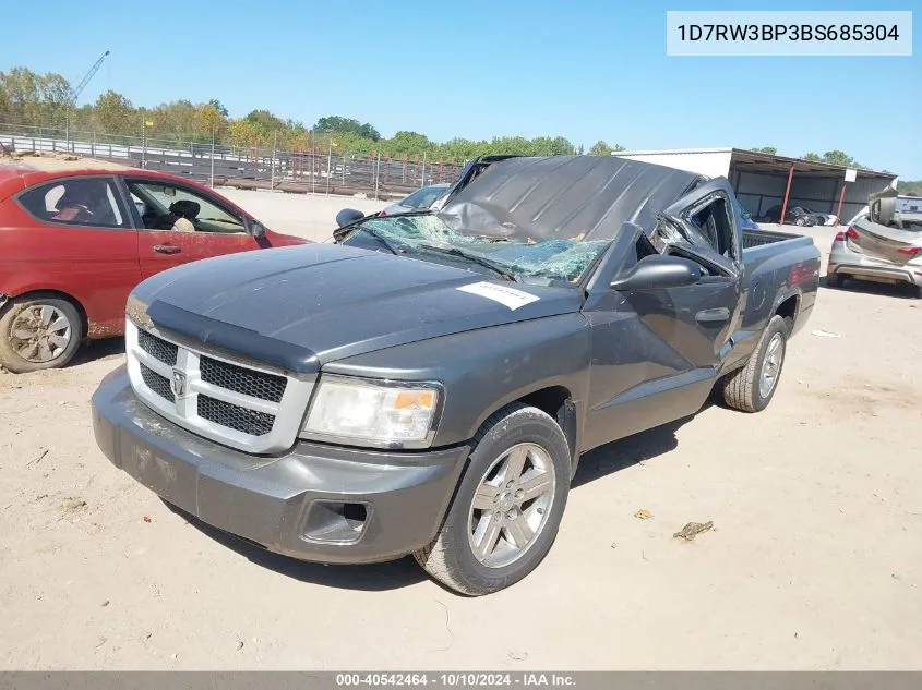 2011 Ram Dakota Bighorn/Lonestar VIN: 1D7RW3BP3BS685304 Lot: 40542464