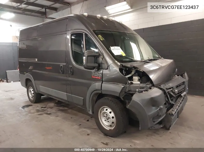 3C6TRVCG7EE123437 2014 Ram Promaster 2500 High Roof