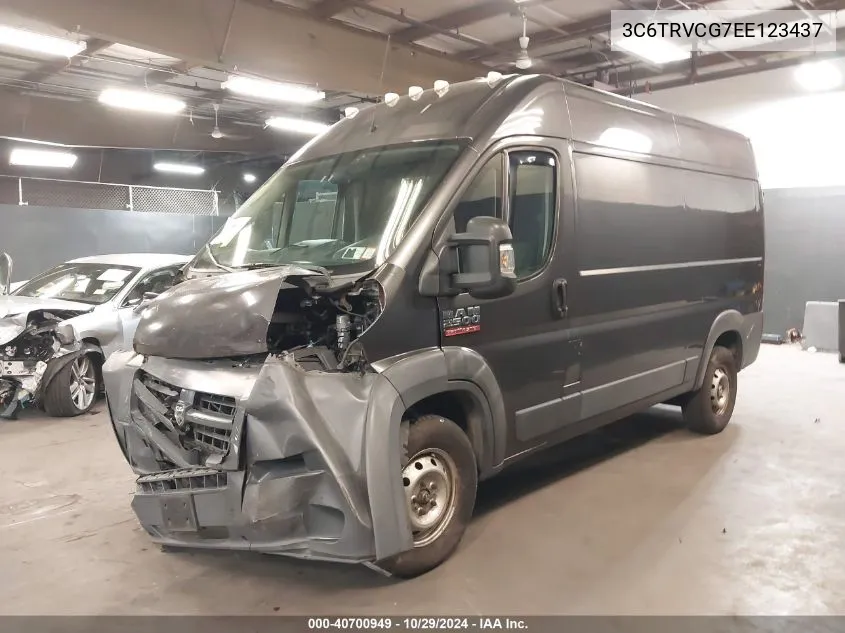 3C6TRVCG7EE123437 2014 Ram Promaster 2500 High Roof