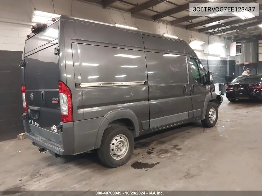 3C6TRVCG7EE123437 2014 Ram Promaster 2500 High Roof