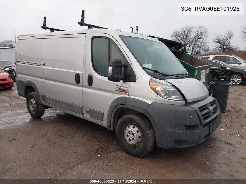 3C6TRVAG0EE101928 2014 Ram Promaster 1500 Low Roof