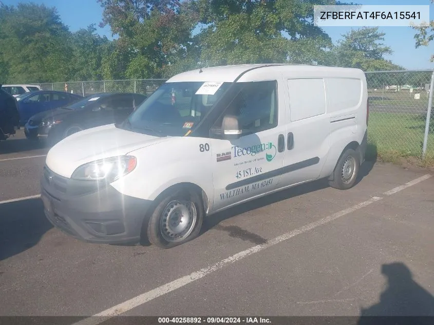 2015 Ram Promaster City Tradesman VIN: ZFBERFAT4F6A15541 Lot: 40258892