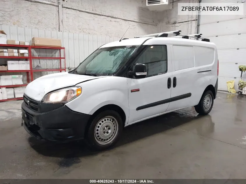 2015 Ram Promaster City Tradesman VIN: ZFBERFAT0F6A17089 Lot: 40625243