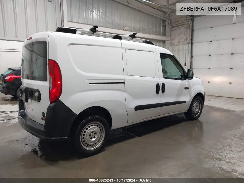 2015 Ram Promaster City Tradesman VIN: ZFBERFAT0F6A17089 Lot: 40625243