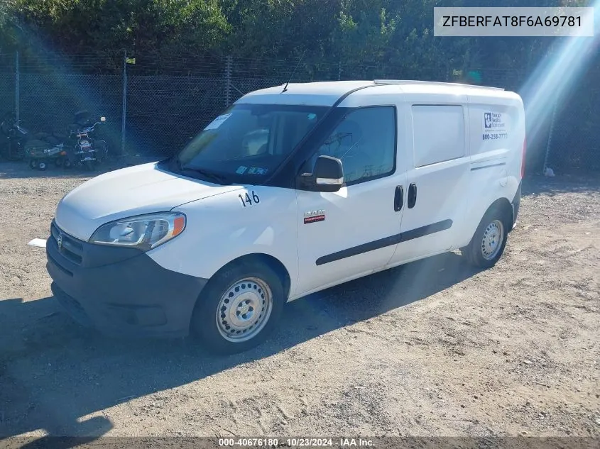 2015 Ram Promaster City Tradesman VIN: ZFBERFAT8F6A69781 Lot: 40676180