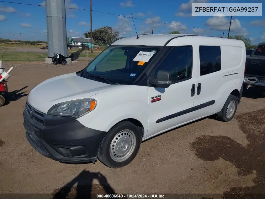 2016 Ram Promaster City Tradesman VIN: ZFBERFAT1G6A99237 Lot: 40606540