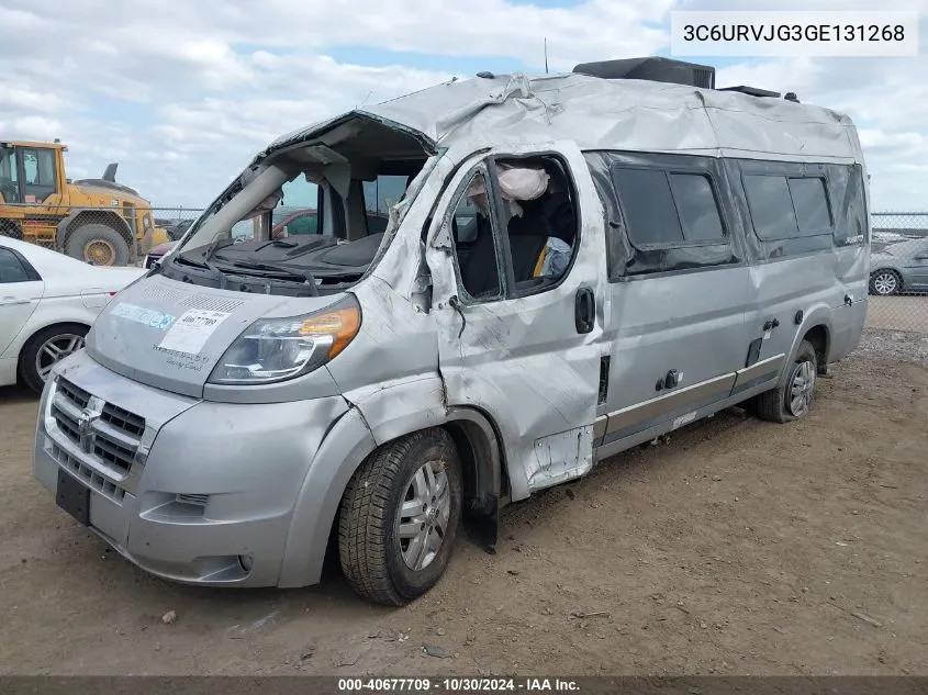 2016 Ram Promaster 3500 High Roof VIN: 3C6URVJG3GE131268 Lot: 40677709