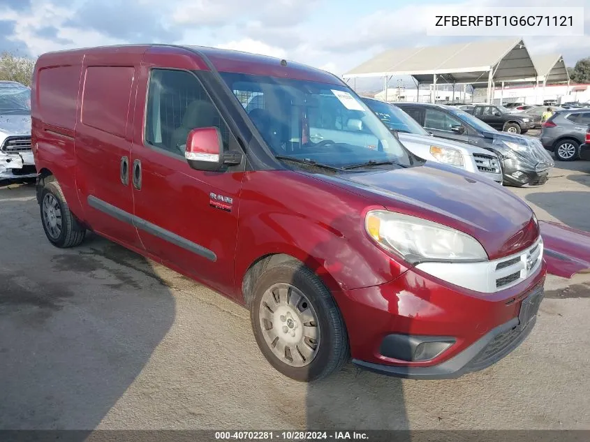 ZFBERFBT1G6C71121 2016 Ram Promaster City Tradesman Slt