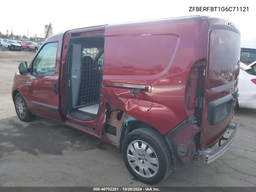 ZFBERFBT1G6C71121 2016 Ram Promaster City Tradesman Slt