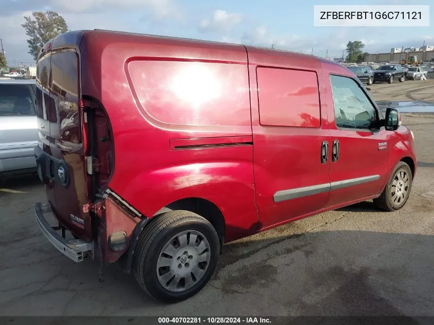 ZFBERFBT1G6C71121 2016 Ram Promaster City Tradesman Slt